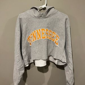 Tennessee Vols cropped hoodie | small stain pictured |